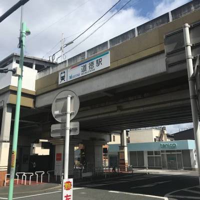 名鉄常滑線道徳駅