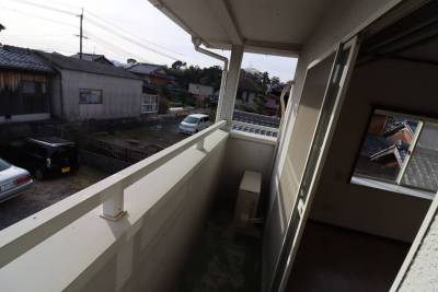 全室角部屋　ベランダ付き