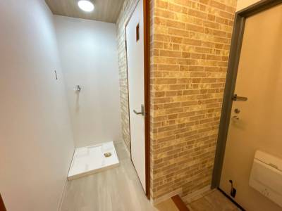 洗濯機置き場・玄関