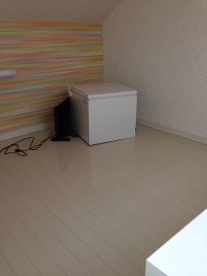 広々ロフト。冷蔵庫おけます