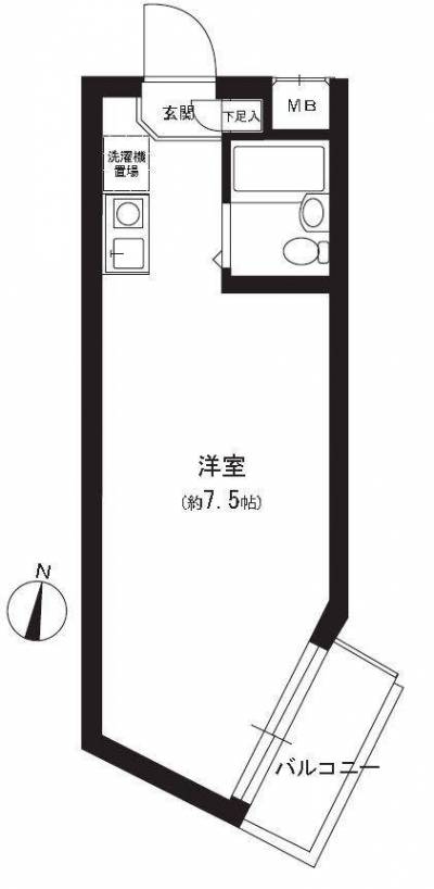 最上階南向き角地で見晴らしがいいです。
