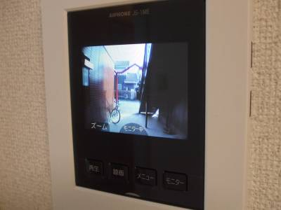 録画式TVインターフォンなので、留守中の来訪者確認も可能！