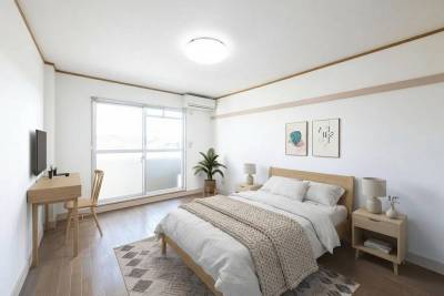 ※実際のお部屋には家具・家電は付きません。