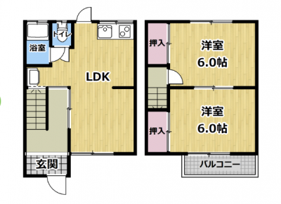 兵庫県明石市 リニュー東野町の間取り図