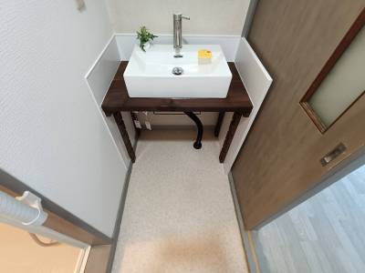 オシャレなホテルライクな洗面台です！