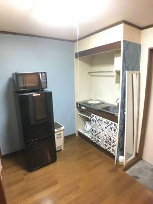 室内洗濯機設置予定。家電は通常使用の故障は交換対応します。