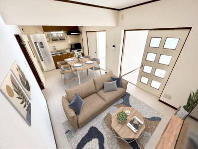 広々10.5帖のLDK♪フルリフォーム済で綺麗な3LDK♪