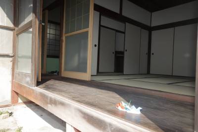 日当たりの良い縁側で猫ちゃんもお昼寝できますね♪