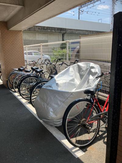 自転車置き場です
