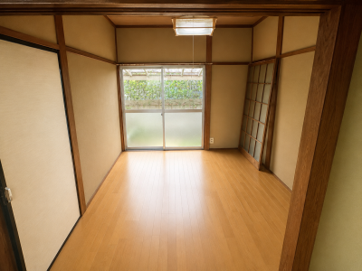 ここに洗濯機置場を作ることもできます。