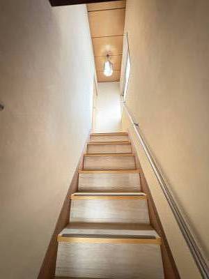 2階へ続く階段！