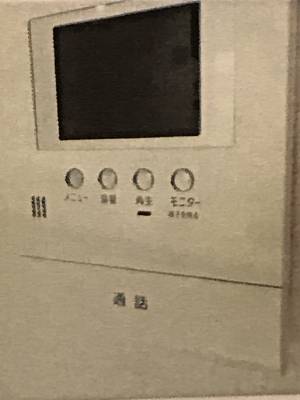 モニター付きインターホン