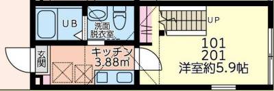 ロフトと合わせて25.2㎡を確保♪