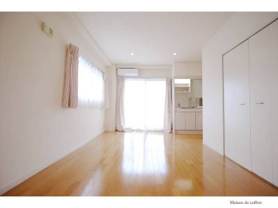 主採光は東向きで、安定した光です。