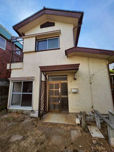 広い専用庭