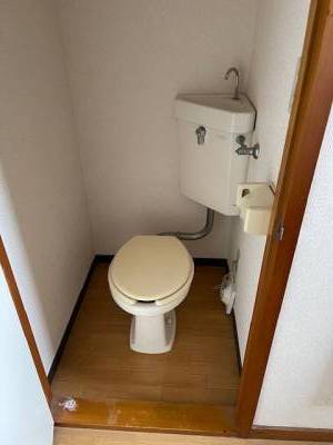 洋式水洗です。