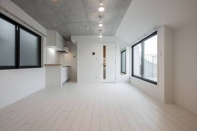 広々したLDK、使い方もいろいろ。