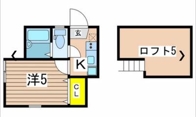 神奈川県横浜市金沢区 グランメゾン六浦南Ｂ201の間取り図