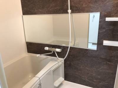 ワイドミラー付きです