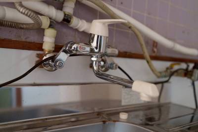 キッチンの水栓も交換済み