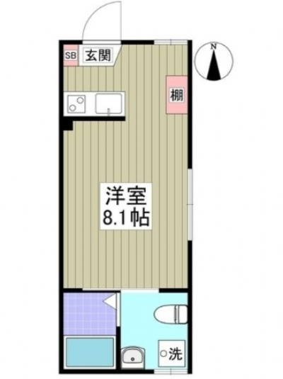 使いやすい間取りです。