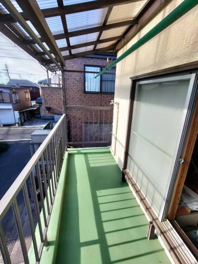 物干し竿3本分が干せますよ！