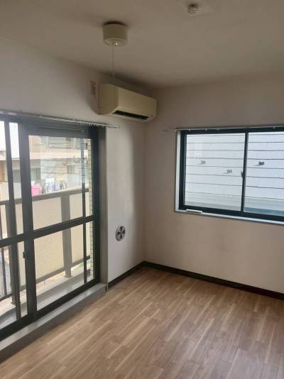 二面採光の居室部分