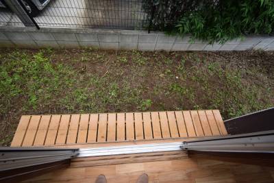 ＬＤＫから、簡単に庭へアクセス可能