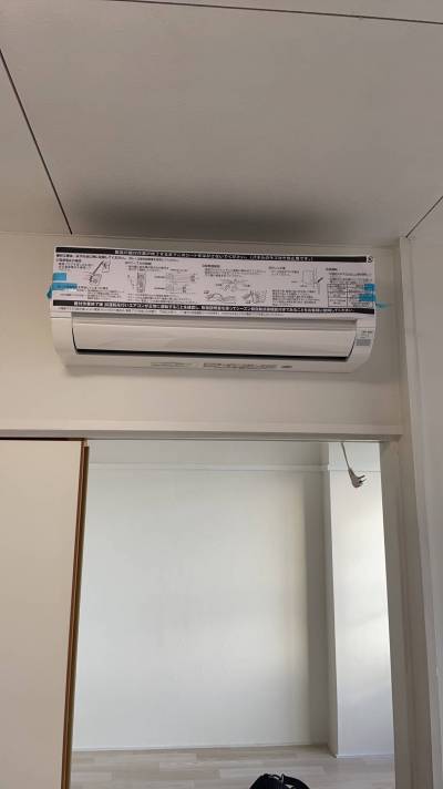 ４ｋｗのパワフルエアコン付いてます。