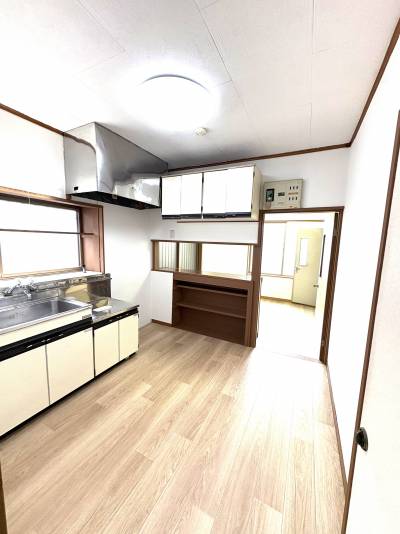 開放感のあるダイニングキッチン