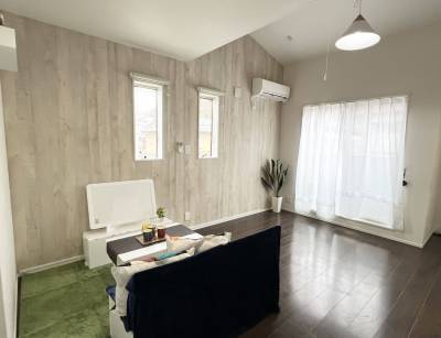 便利な二口コンロをご用意してます。