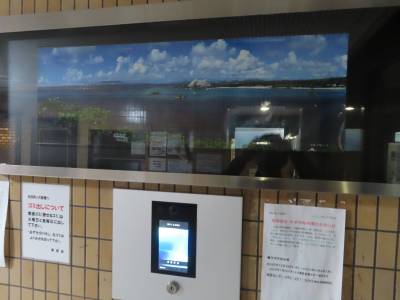 オートロックシステム。大画面モニターも新設