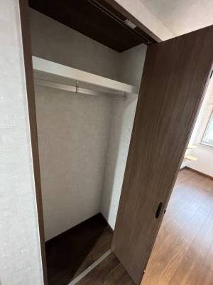 クローゼットも標準装備です。
