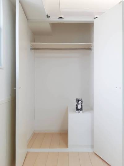 お一人暮らしには十分な収納スペース