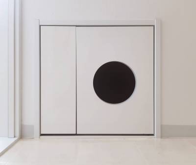 猫ちゃん用トイレスペース完備！トイレを簡単に引出せ掃除が楽♪