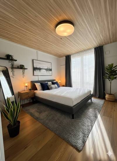 寝室
ベランダでプランターを育てたら素敵ですね