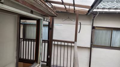 ベランダ正面側