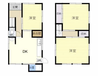 広々2LDK 76㎡ございます！