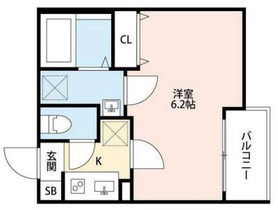 作成中のため、実際の部屋の間取り図と異なる可能性がある