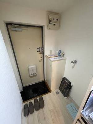 室内洗濯機置場、キッチンとまとまった水回り