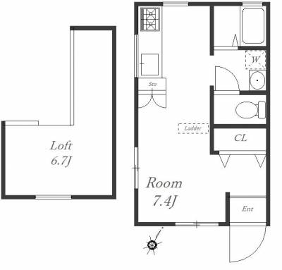 6.7畳の大型ロフト、これはお値段以上⁉️