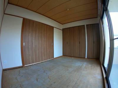 玄関入ってすぐの和室。（画像は10号室のもので準じます）