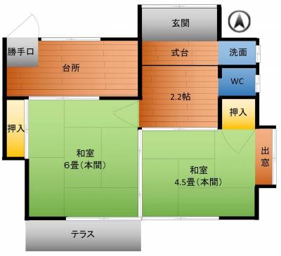快適な3K間取り