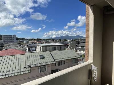目の前にさえぎるものが無いので眺望もばっちり♪