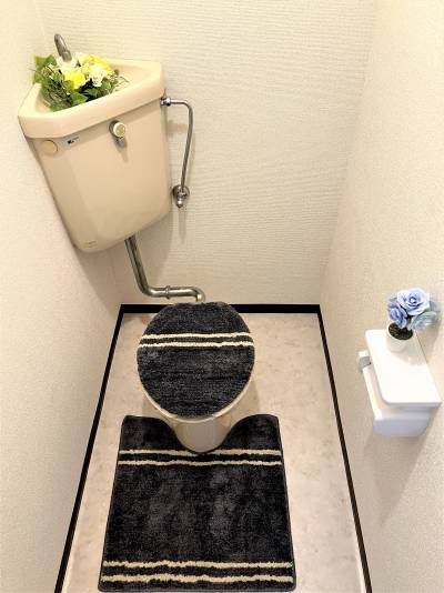 トイレも清潔に整備しています