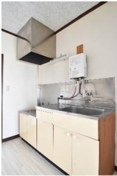 清潔なシステムキッチン、レンジフード