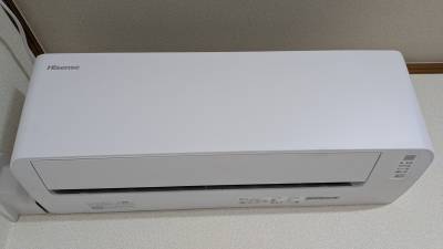 ２LDK３部屋全てにエアコン設置。