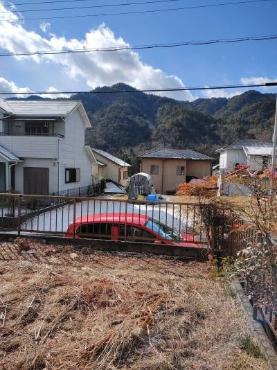 庭からの眺めは最高です(*^_^*)