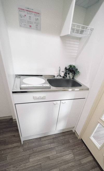 新品のキッチンユニット