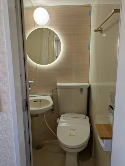 ウォッシュレットあり
防湿性で安全です